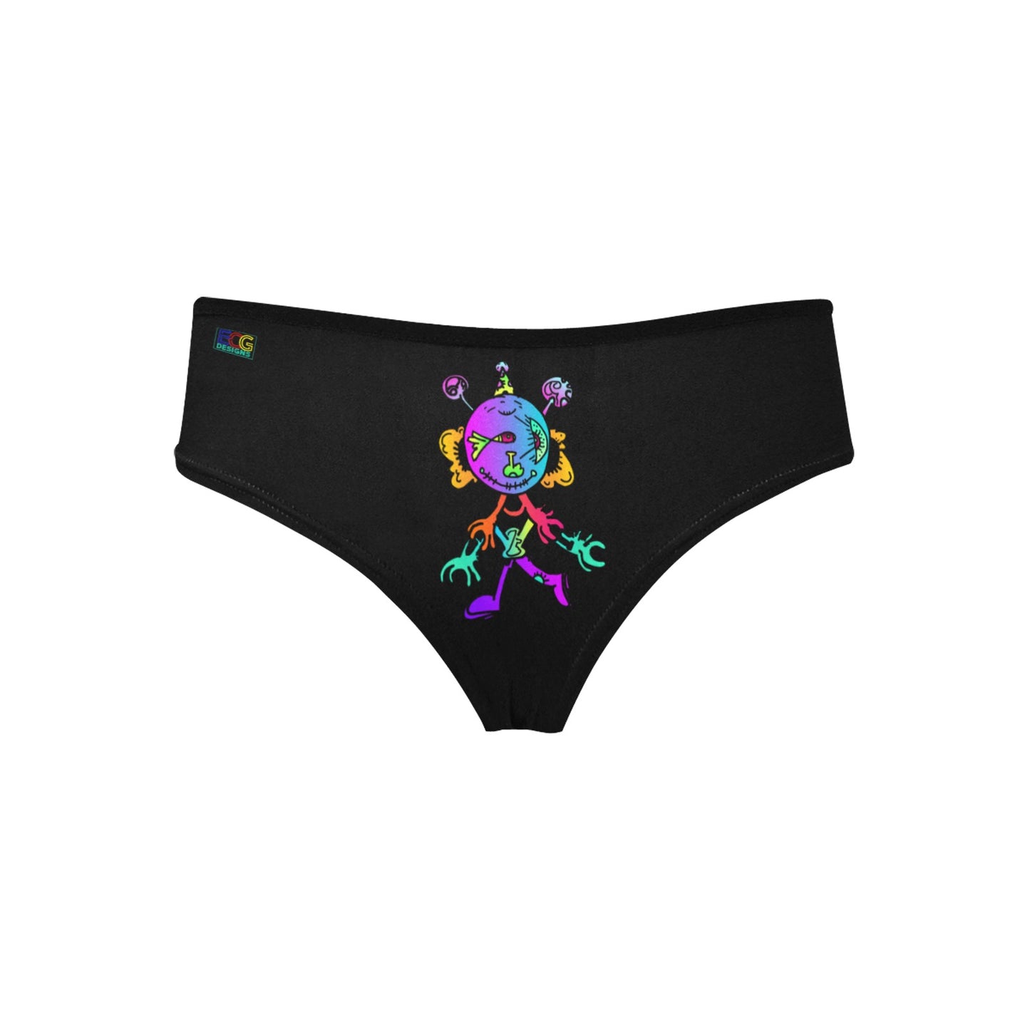 Happy Eye Day Women's Hipster Panties (Model L33)