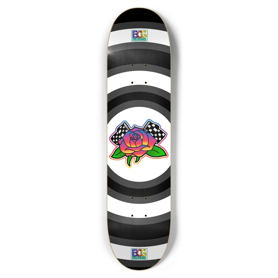 Rose to Victory Skateboard