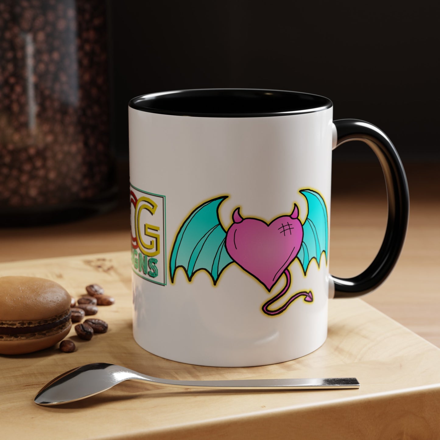 Devil of Love Accent Coffee Mug, 11oz