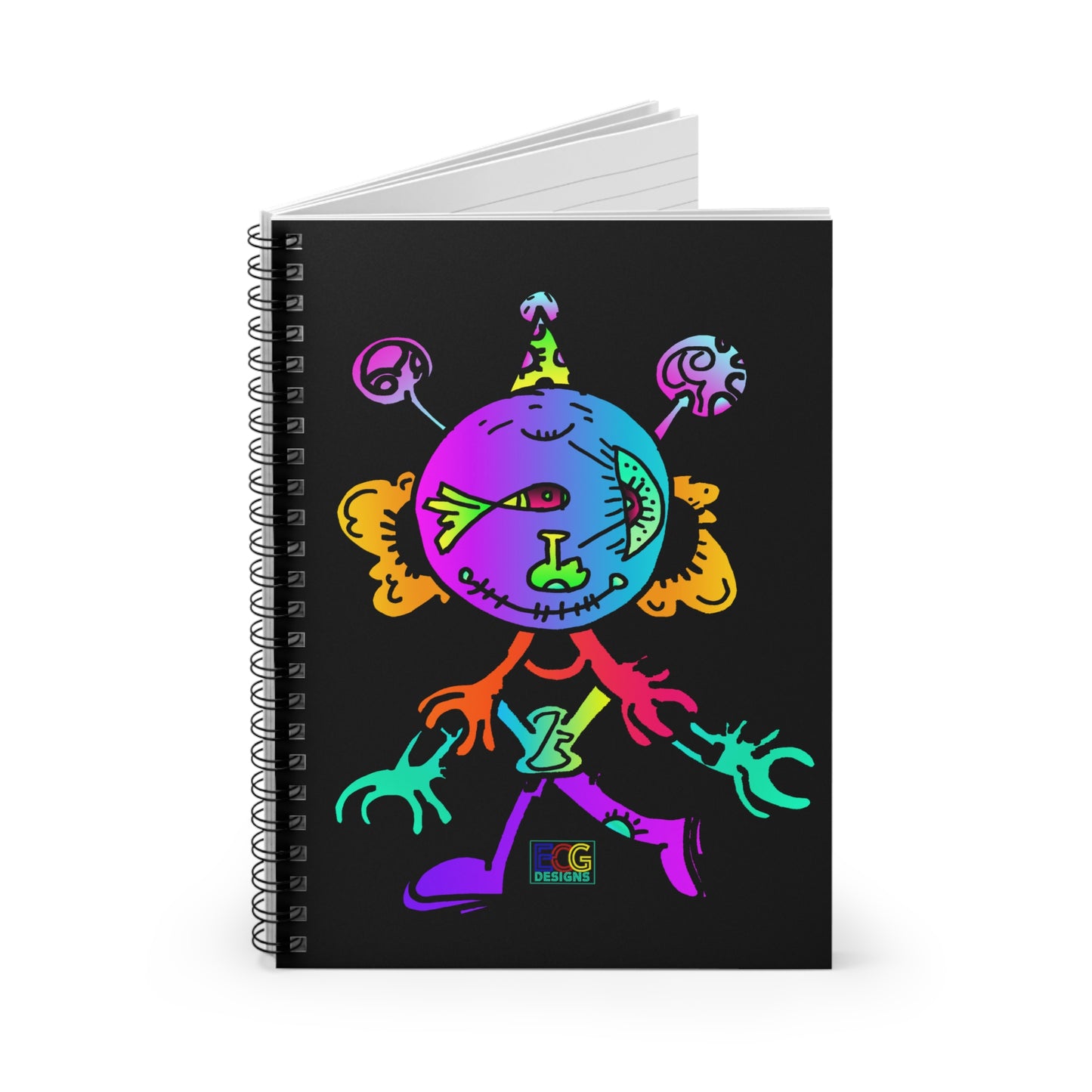 Happy Eye Day Spiral Notebook - Ruled Line