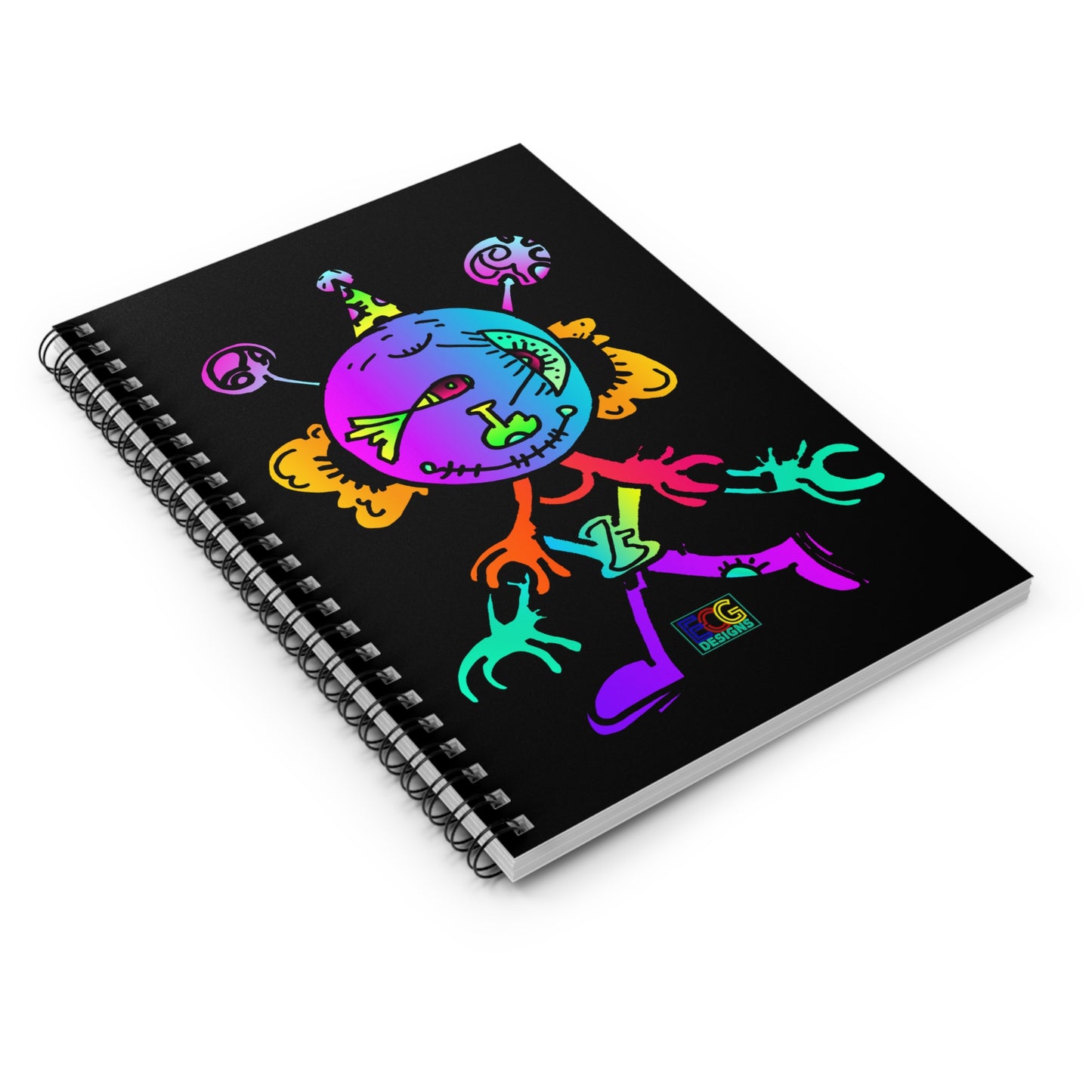 Happy Eye Day Spiral Notebook - Ruled Line