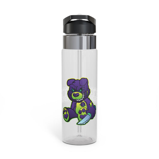 Purple and Green Demon Bear Kensington Tritan Sport Bottle, 20oz