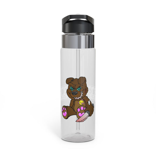 Brown Demon Bear Kensington Tritan Sport Bottle, 20oz