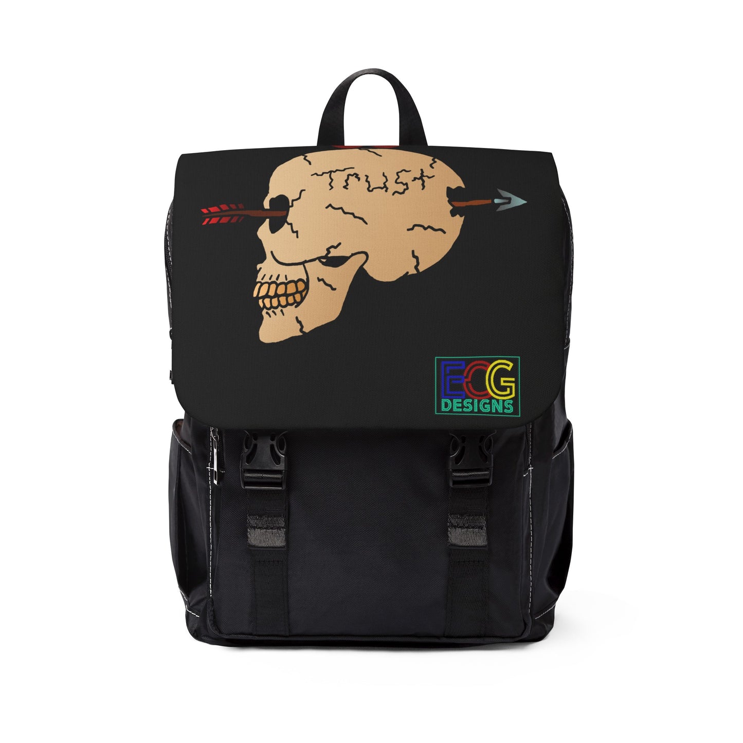 Trust Me Unisex Casual Shoulder Backpack