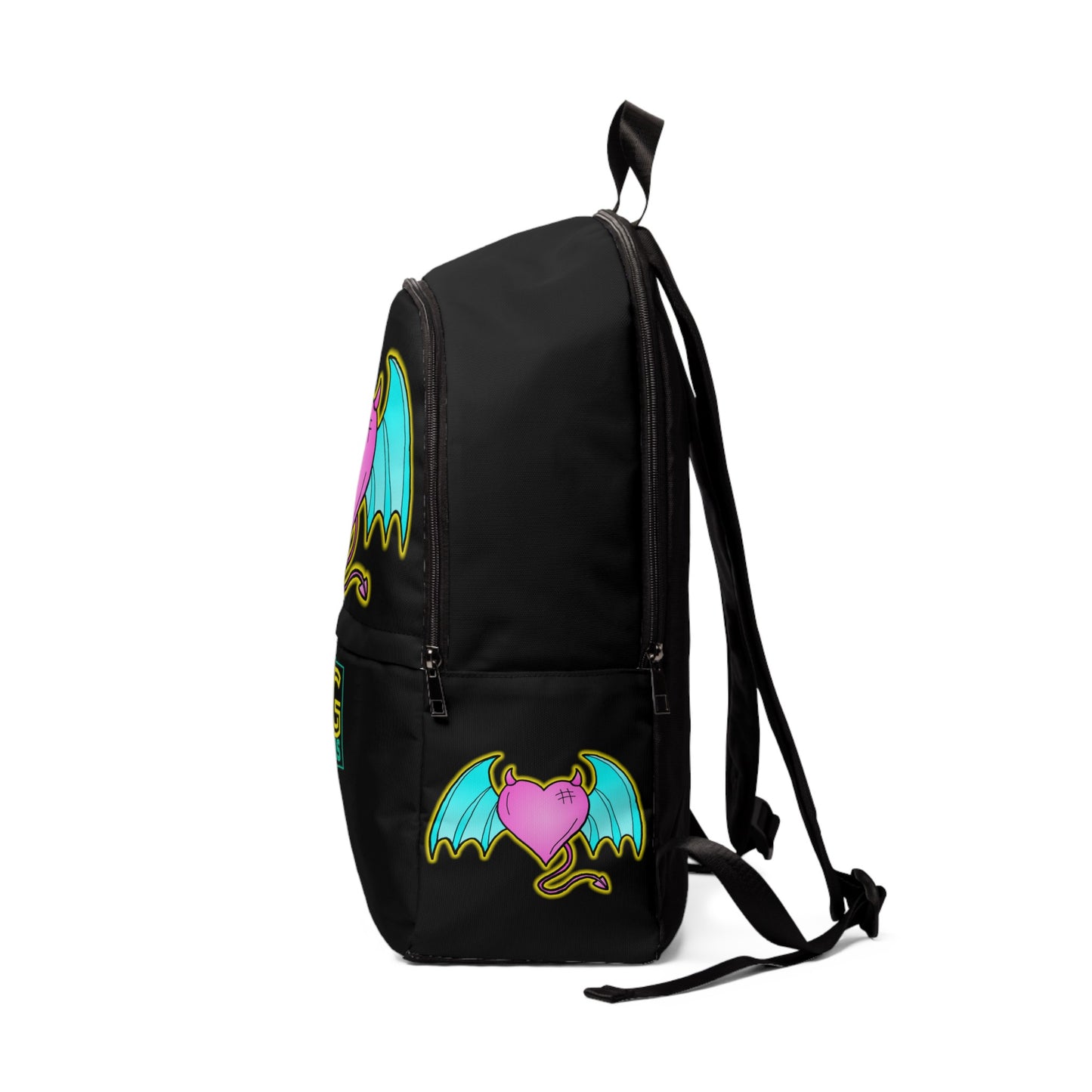 Devil of Love Unisex Fabric Backpack