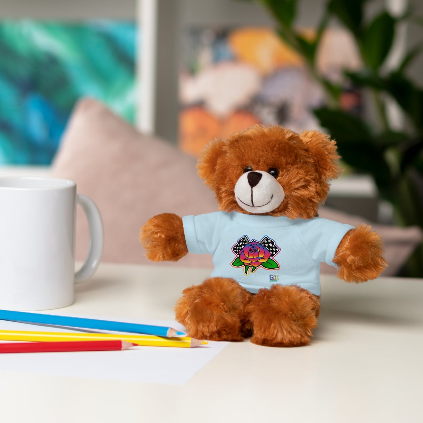 Rose to Victory Stuffed Animals with Tee