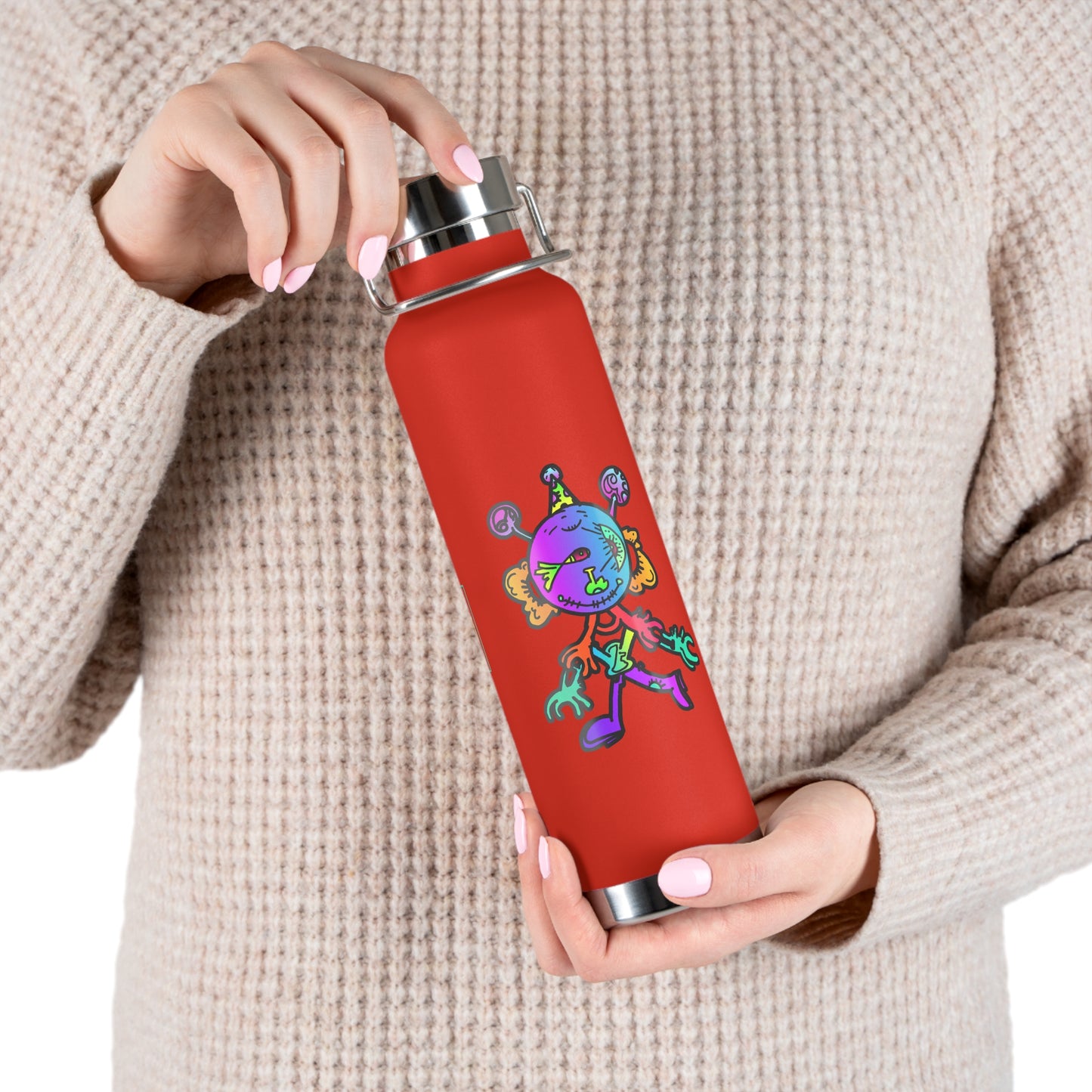 Happy Eye Day 22oz Vacuum Insulated Bottle