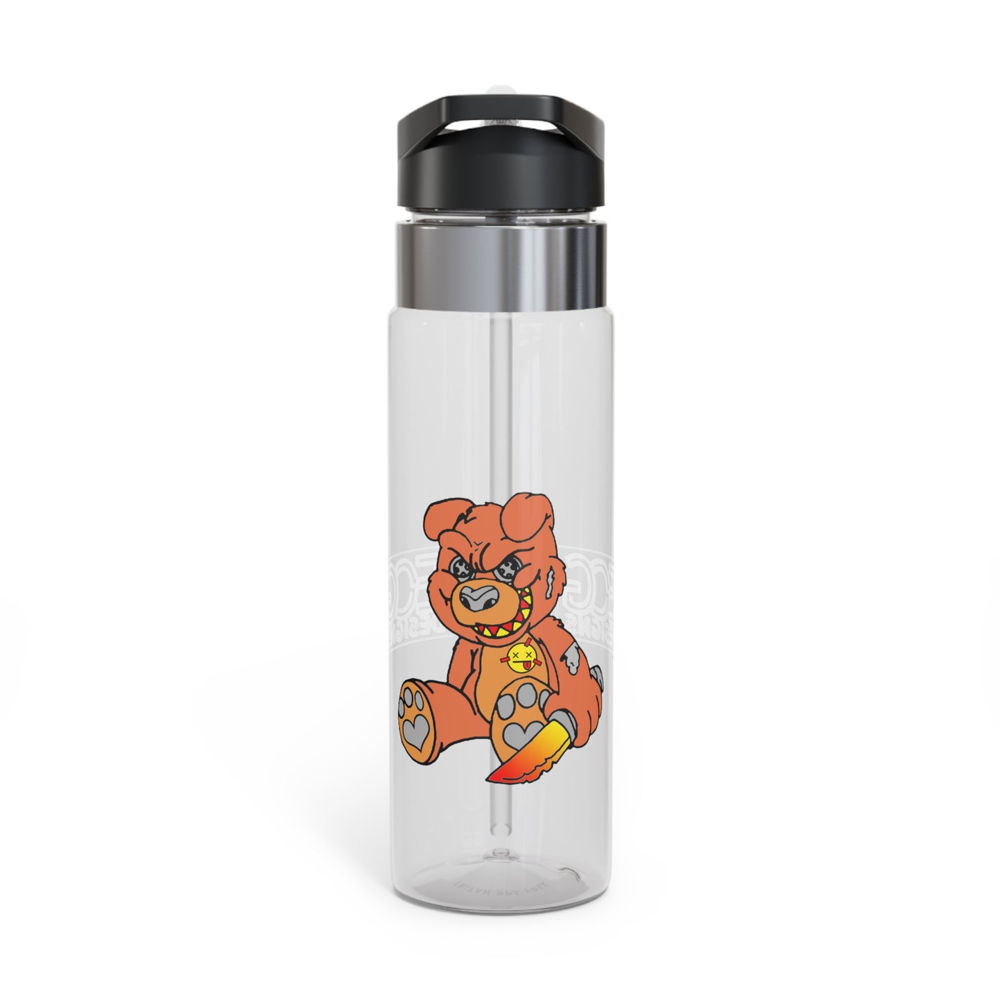 Orange Demon Bear Kensington Tritan Sport Bottle, 20oz