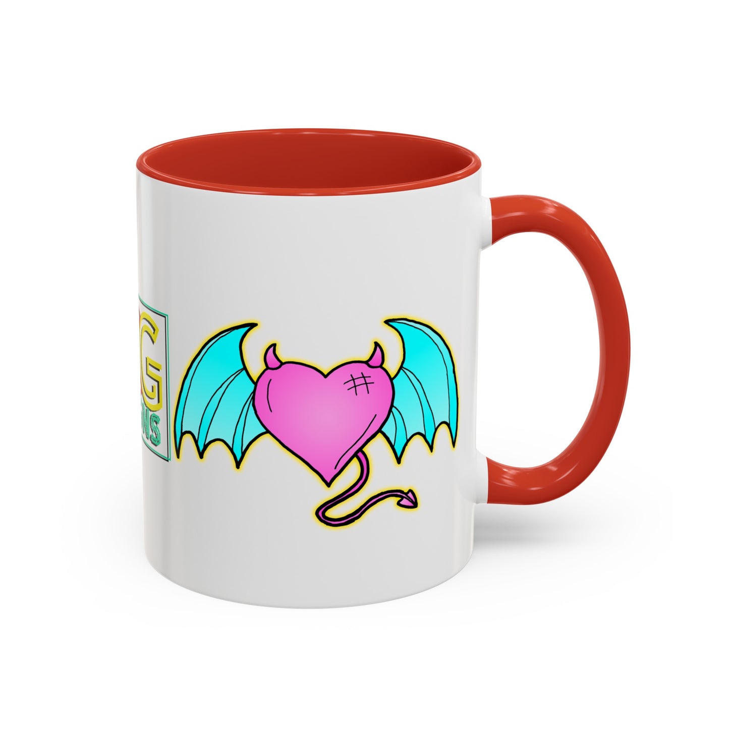 Devil of Love Accent Coffee Mug, 11oz