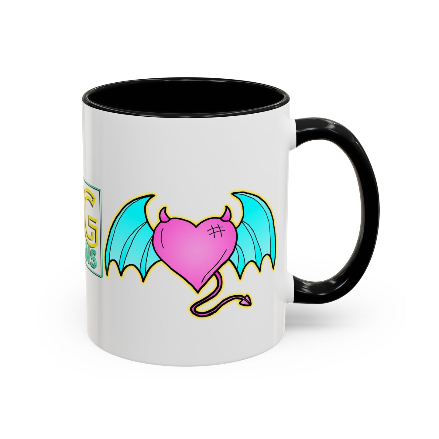 Devil of Love Accent Coffee Mug, 11oz