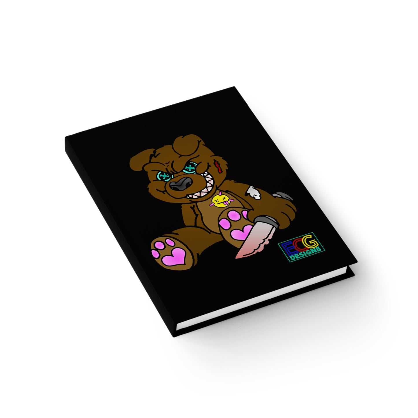 Brown Demon Bear Journal - Blank