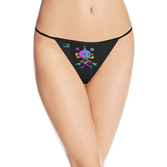 Happy Eye Day Women's All Over Print G-String Panties (Model L35)