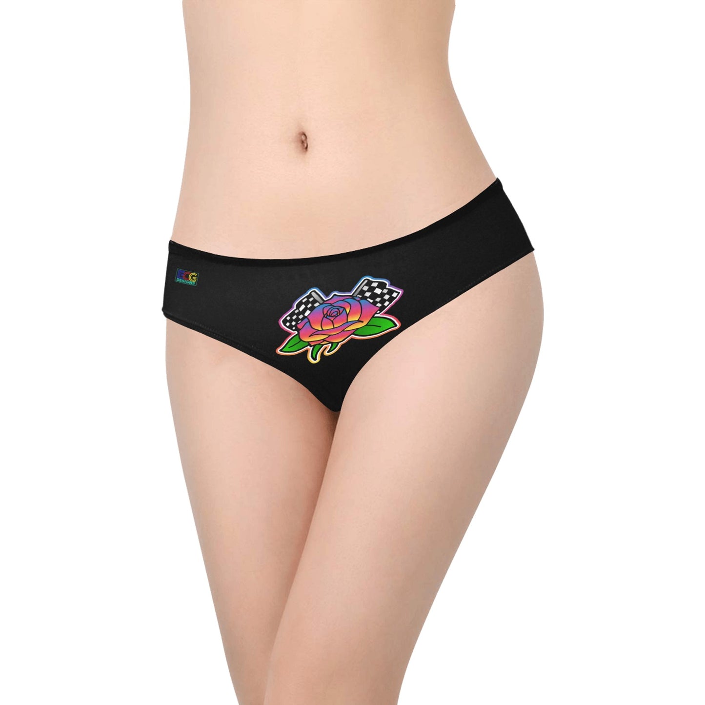 Rose to Victory Women's Hipster Panties (Model L33)