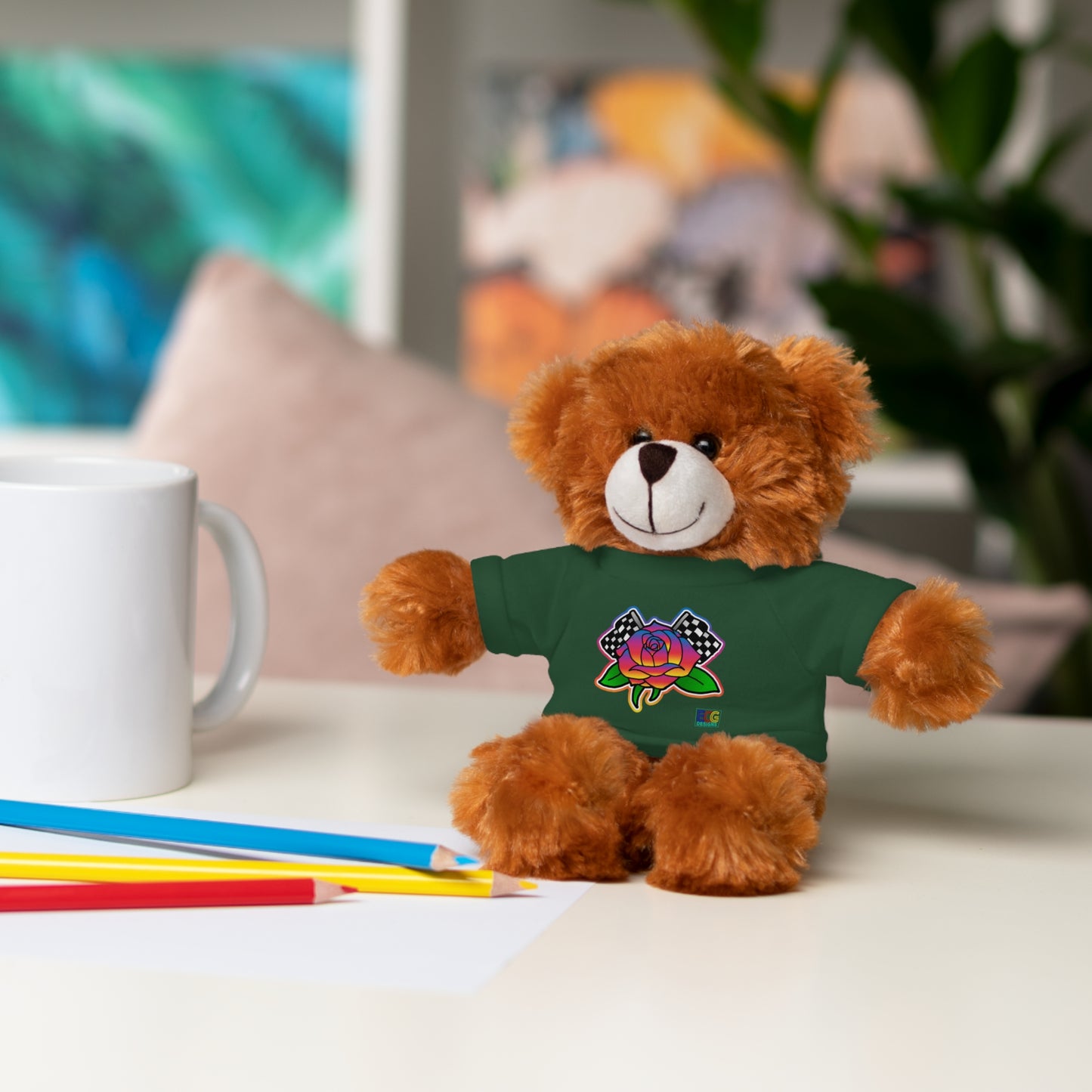 Rose to Victory Stuffed Animals with Tee