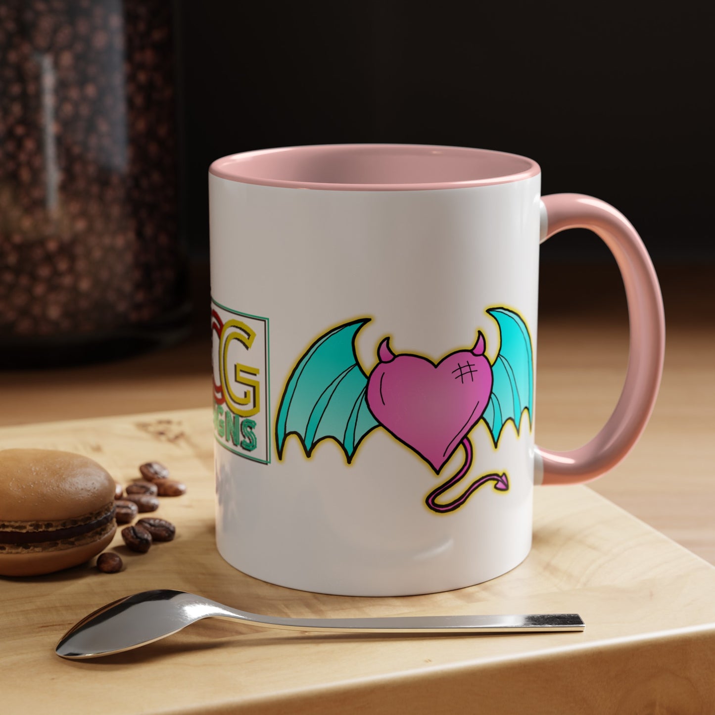 Devil of Love Accent Coffee Mug, 11oz