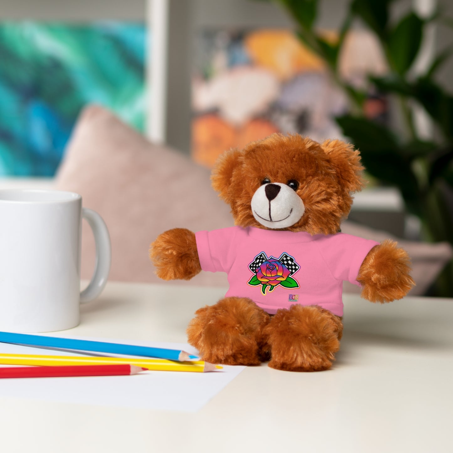 Rose to Victory Stuffed Animals with Tee