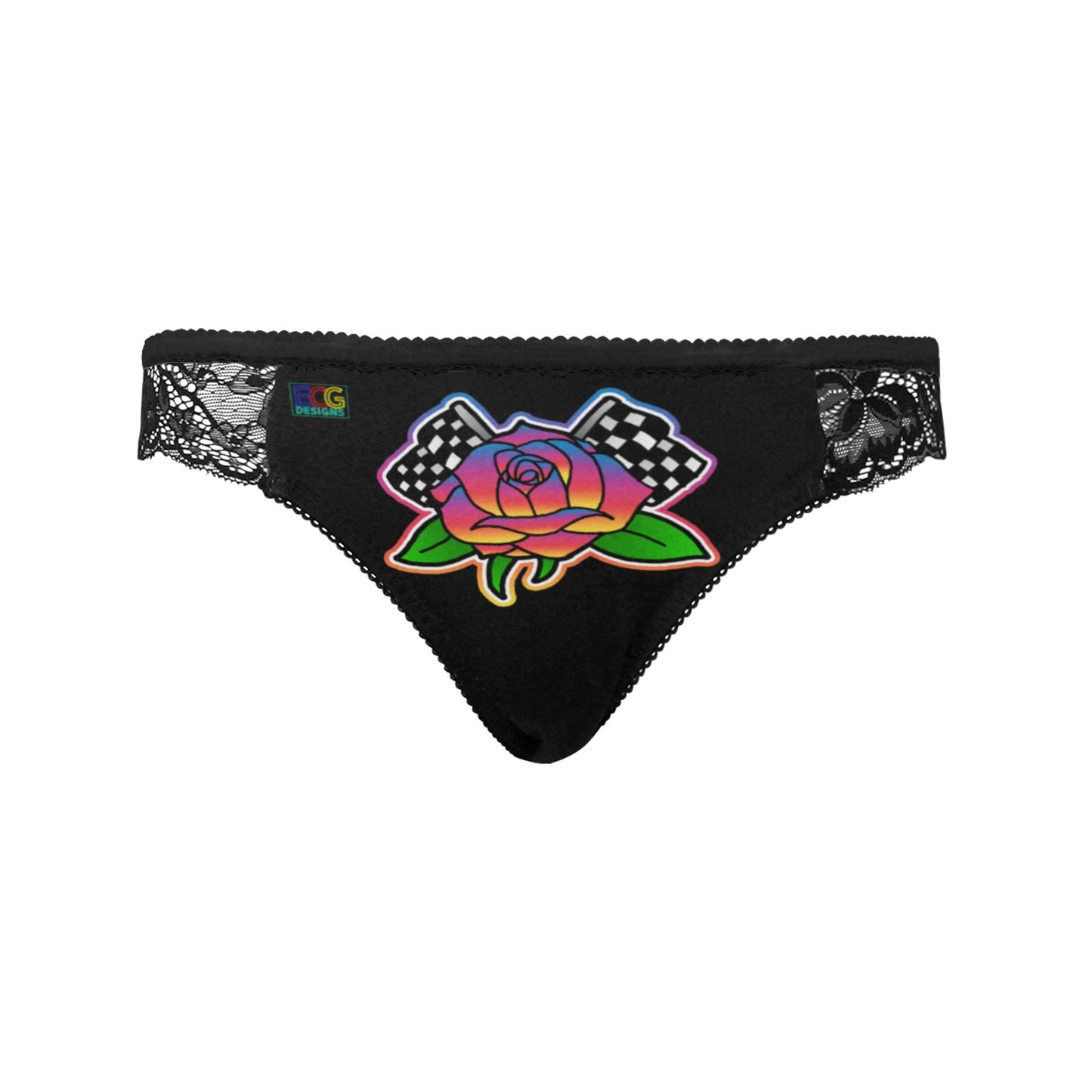 Rose to Victory Women's Lace Panty (Model L41)