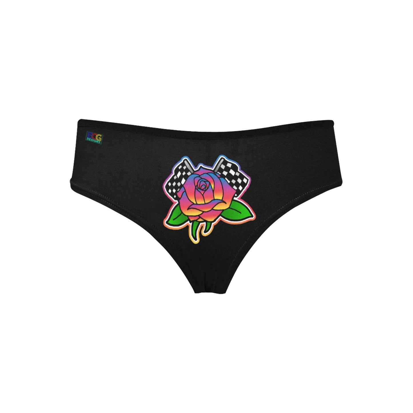 Rose to Victory Women's Hipster Panties (Model L33)