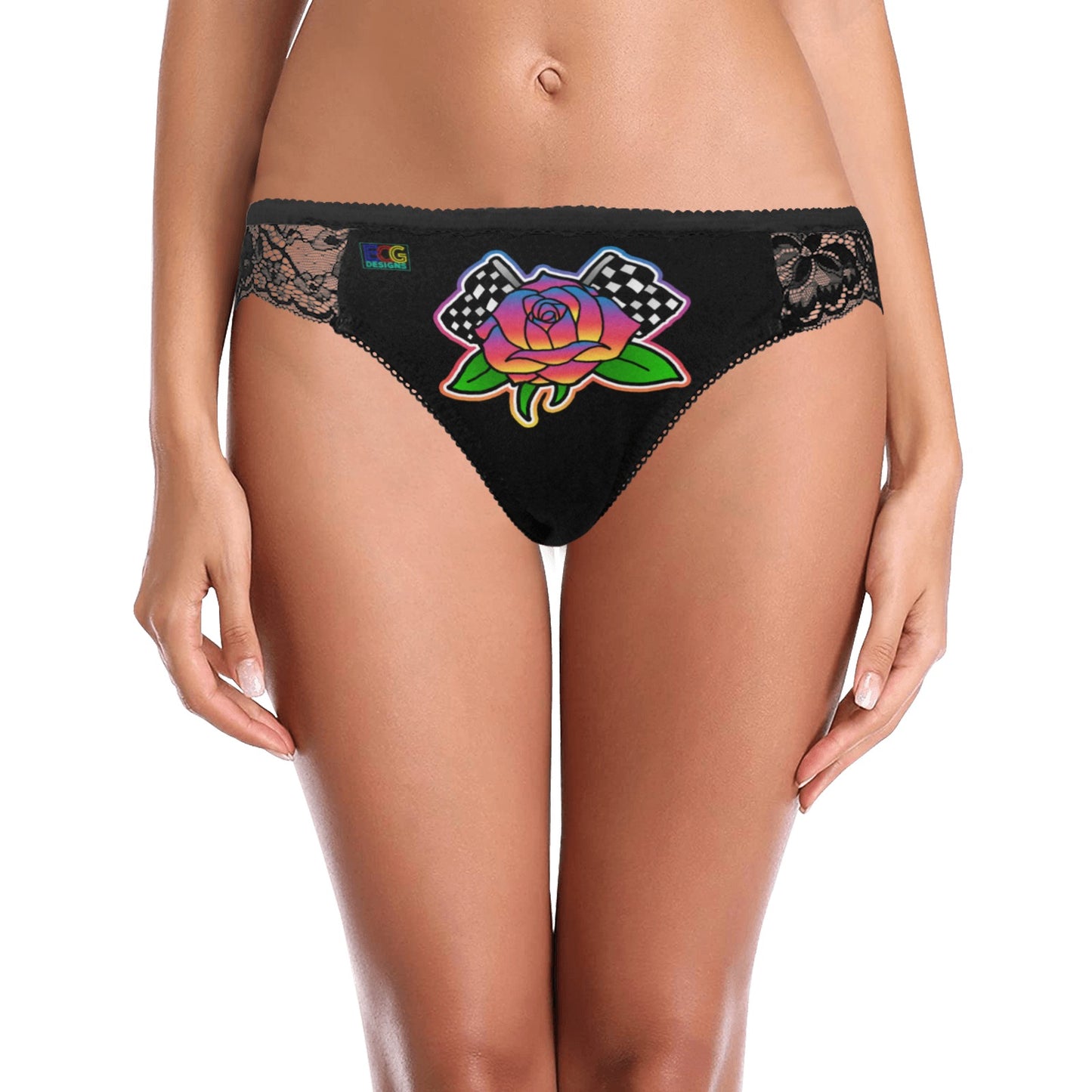 Rose to Victory Women's Lace Panty (Model L41)