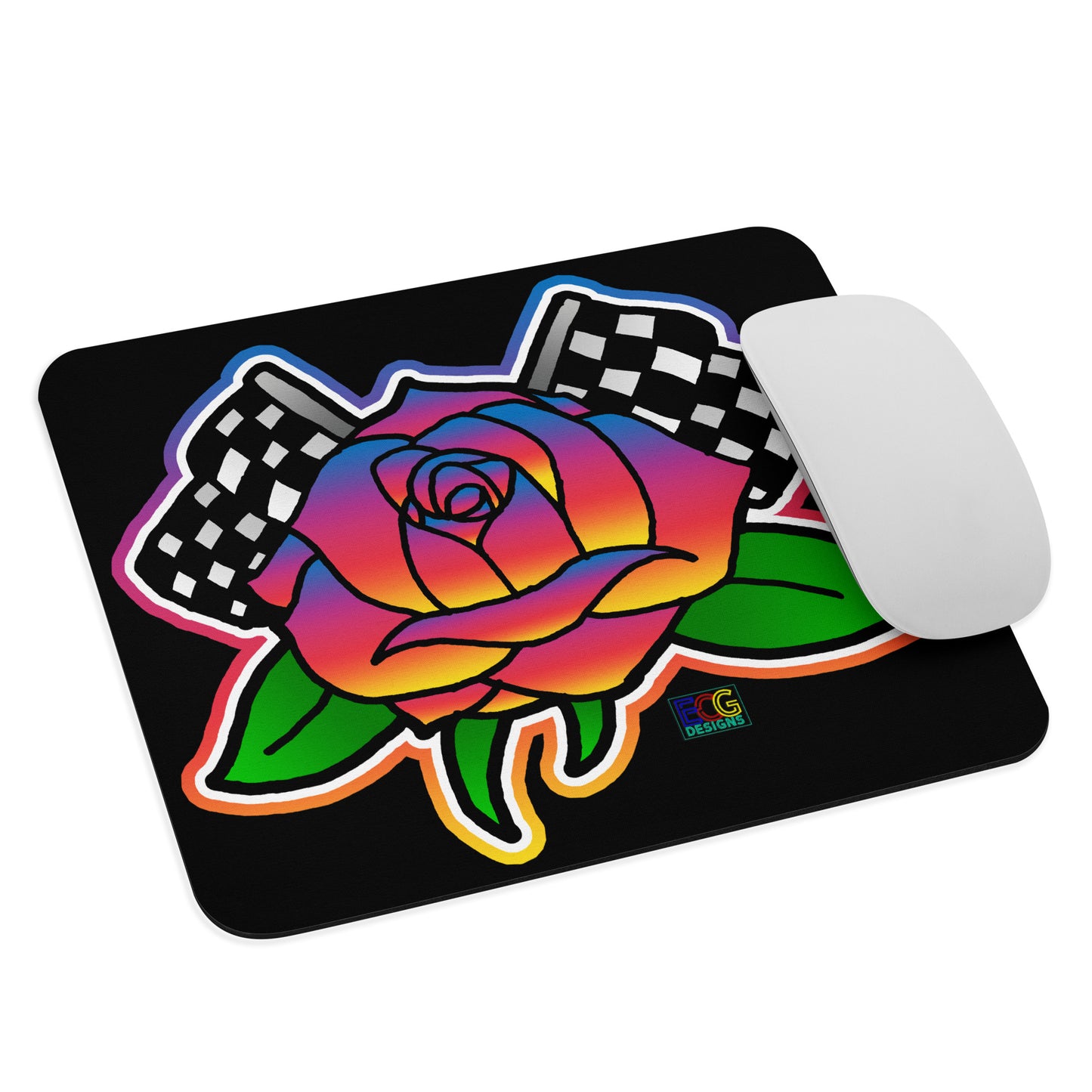 Rose to Victory Mouse pad