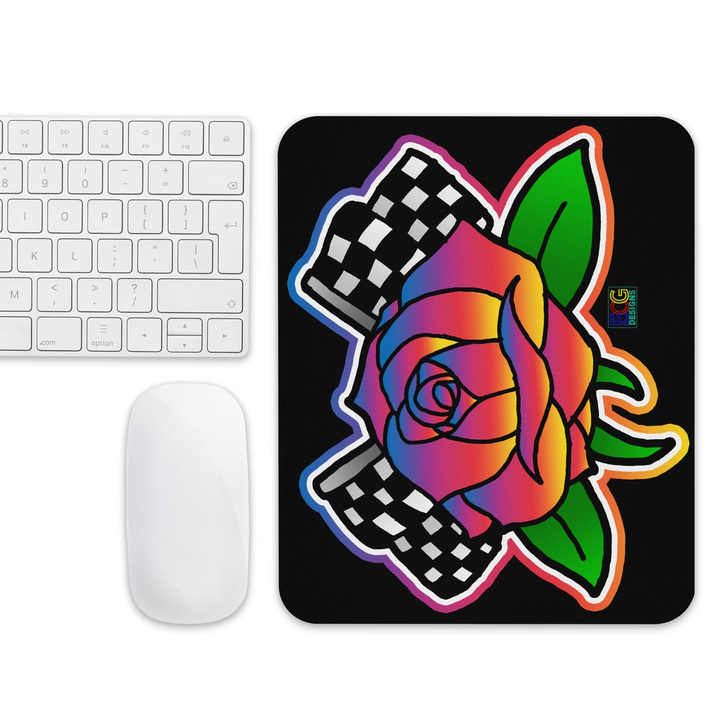 Rose to Victory Mouse pad