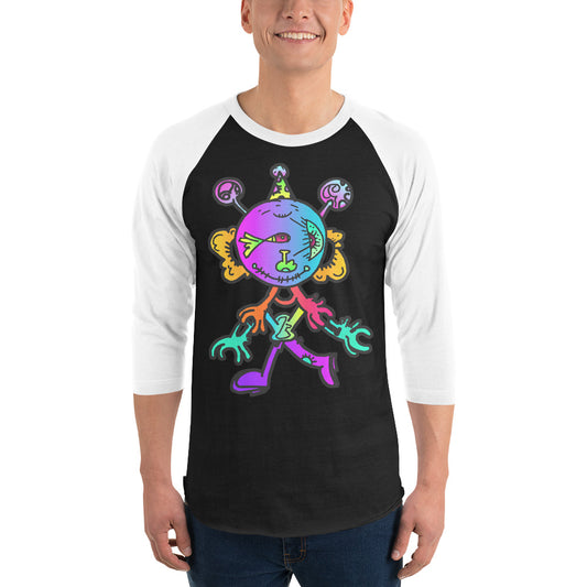 Happy Eye Day 3/4 sleeve raglan shirt