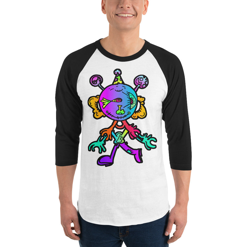 Happy Eye Day 3/4 sleeve raglan shirt