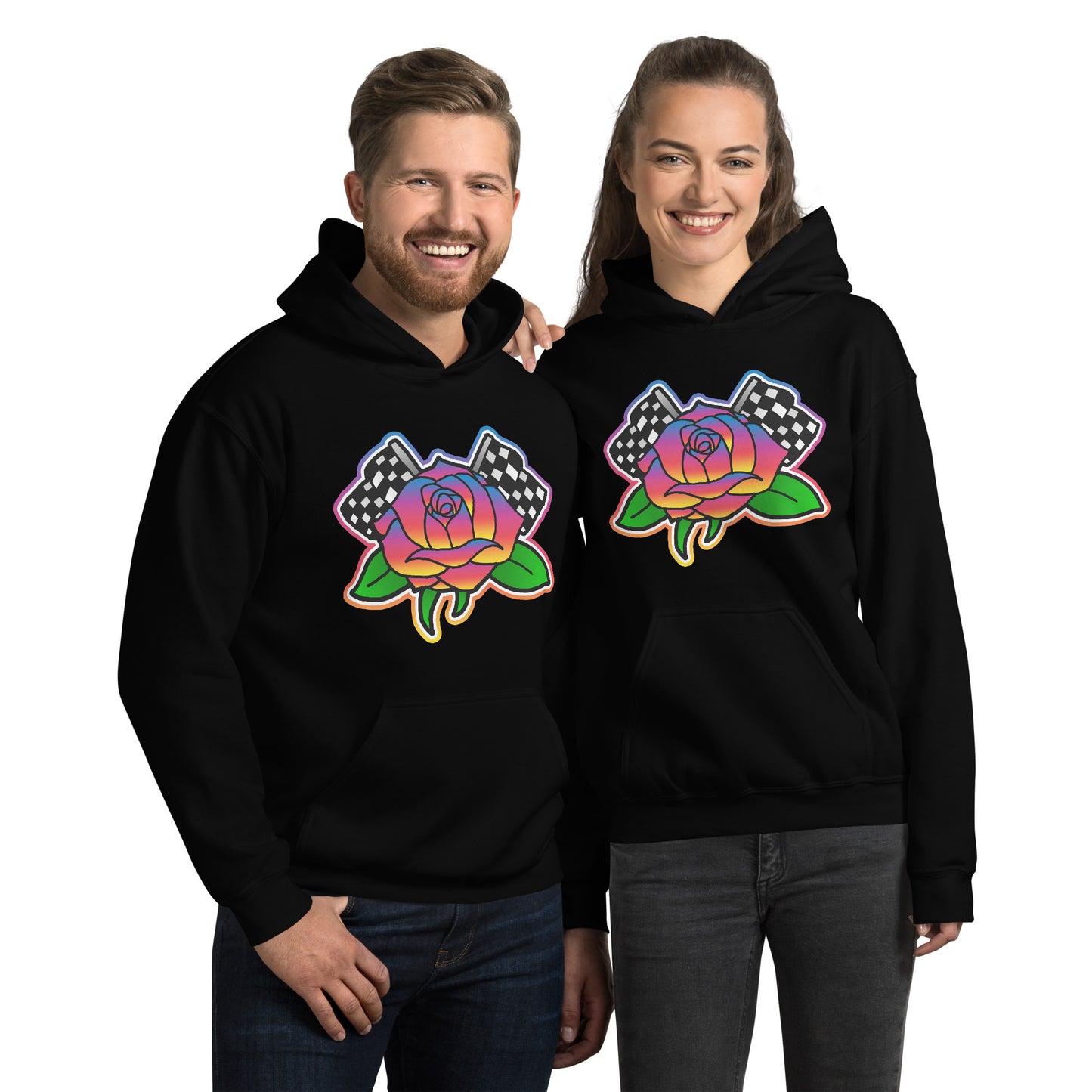 Rose to Victory Unisex Hoodie