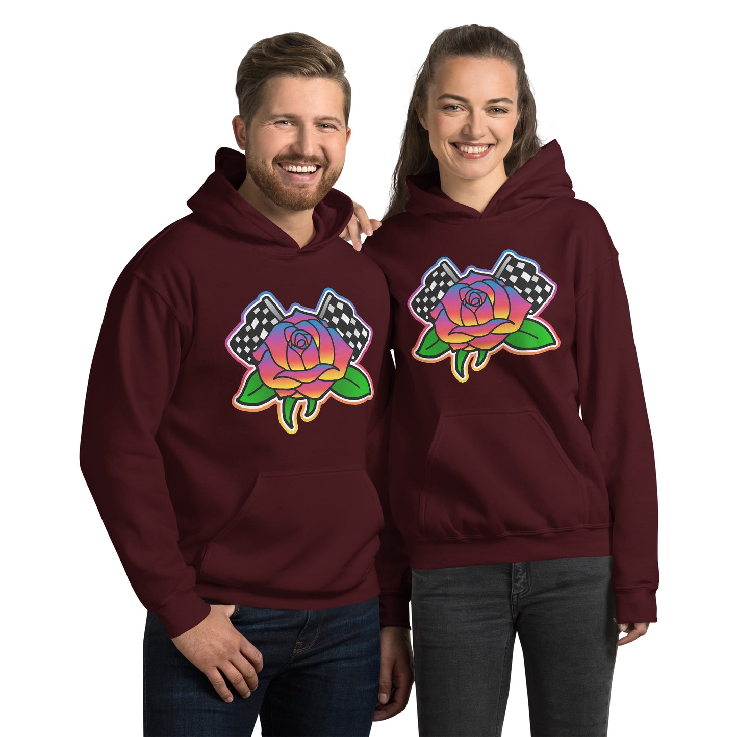 Rose to Victory Unisex Hoodie