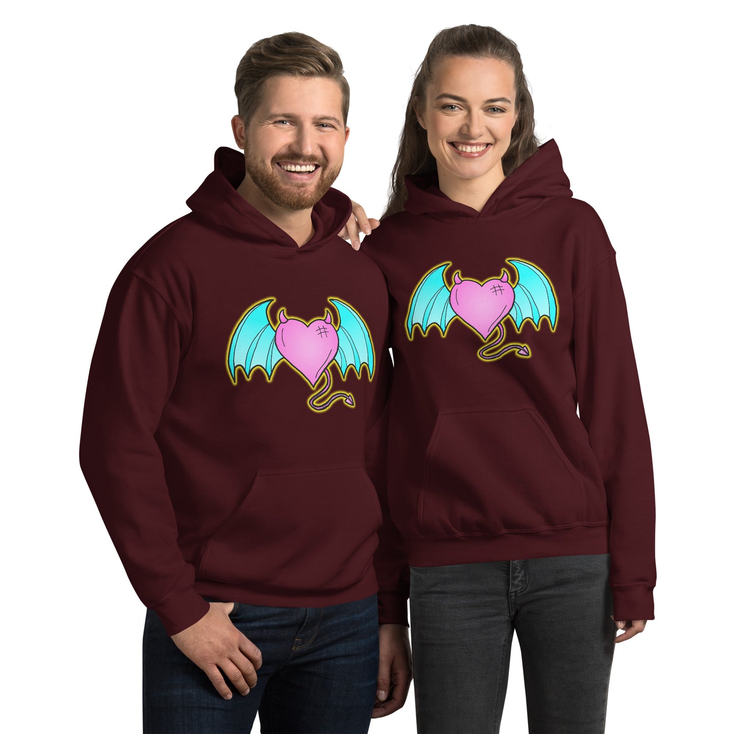 Devil of Love Unisex Hoodie