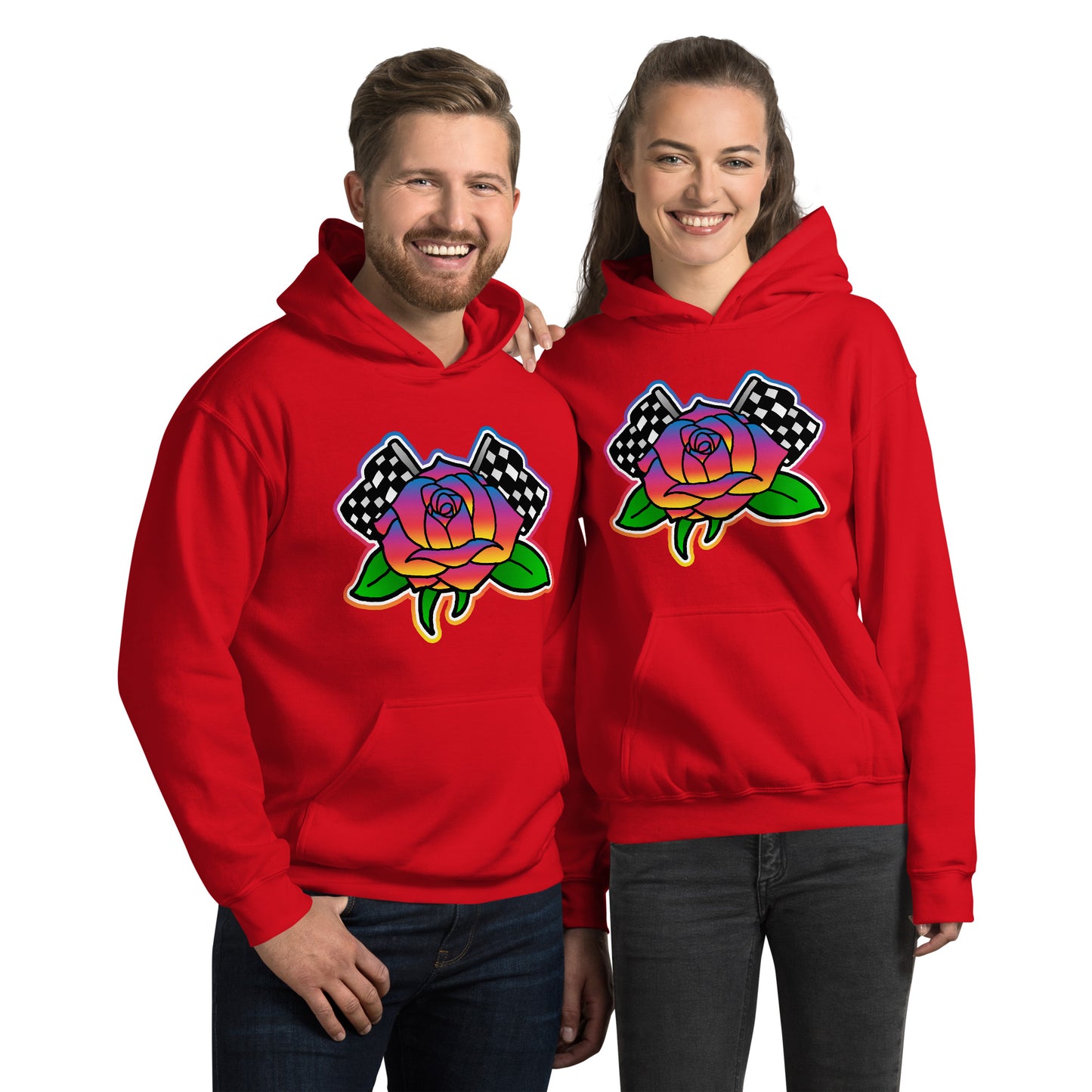 Rose to Victory Unisex Hoodie