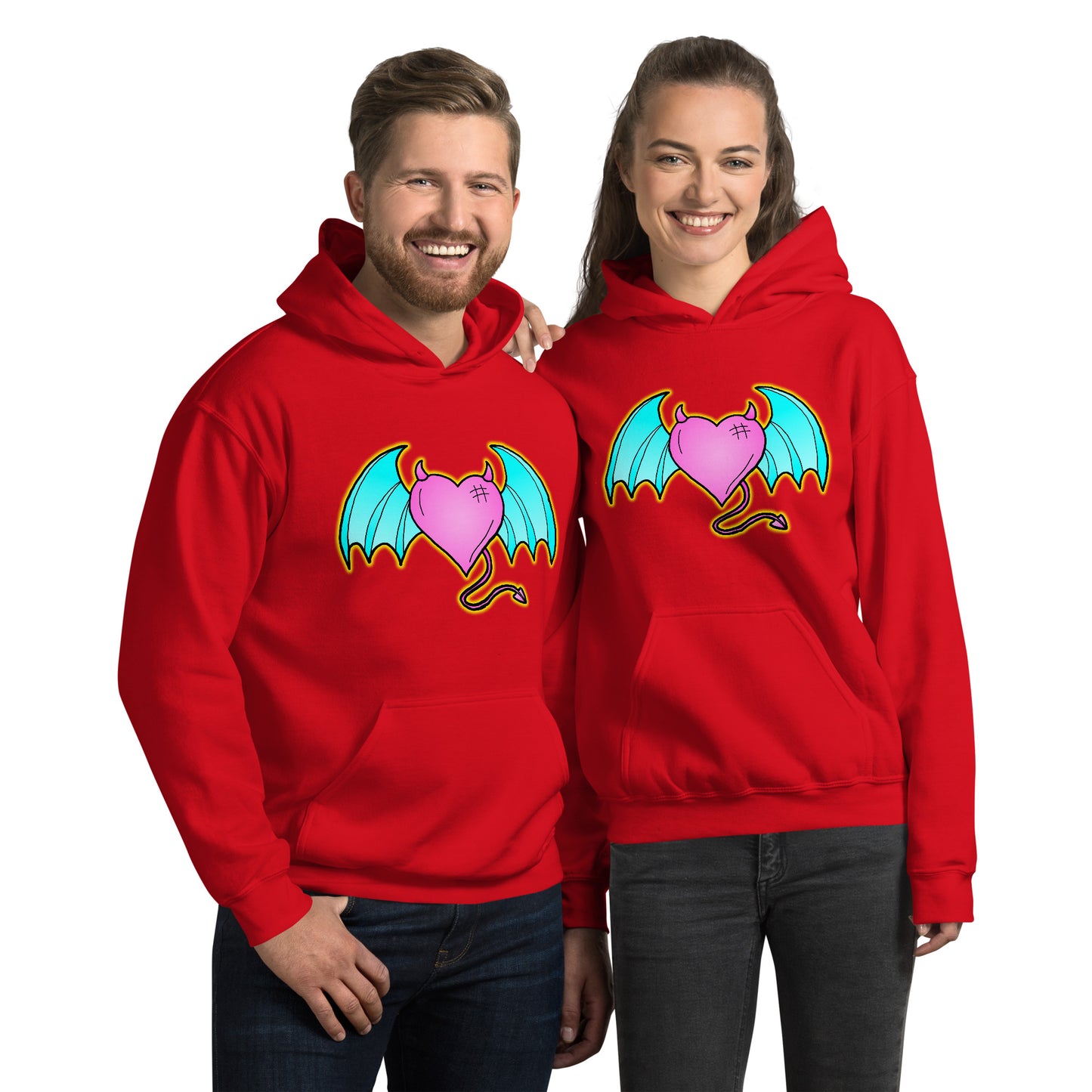 Devil of Love Unisex Hoodie