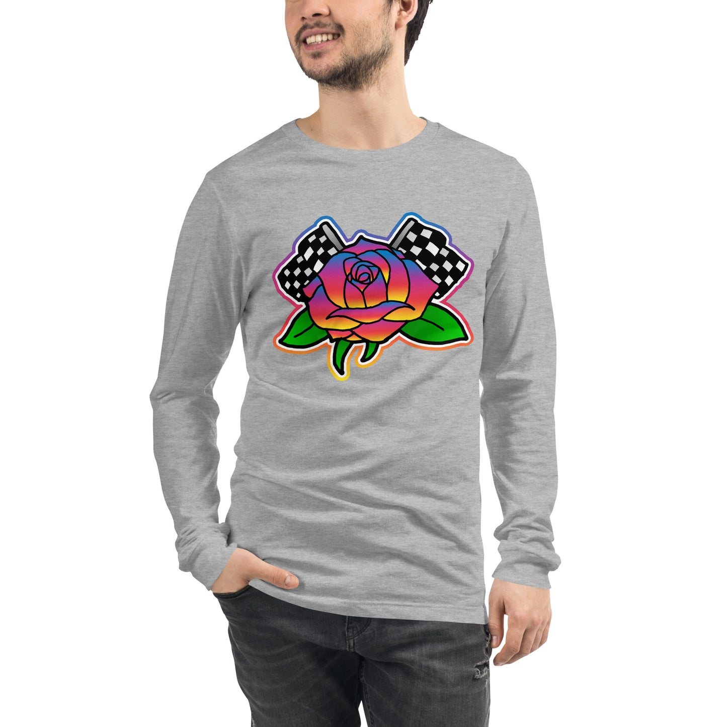 Rose to Victory Unisex Long Sleeve Tee