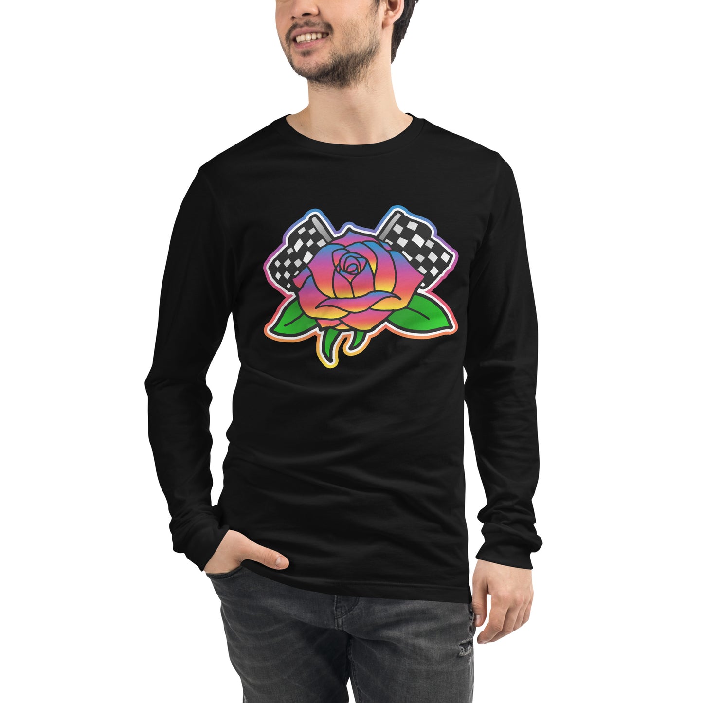 Rose to Victory Unisex Long Sleeve Tee