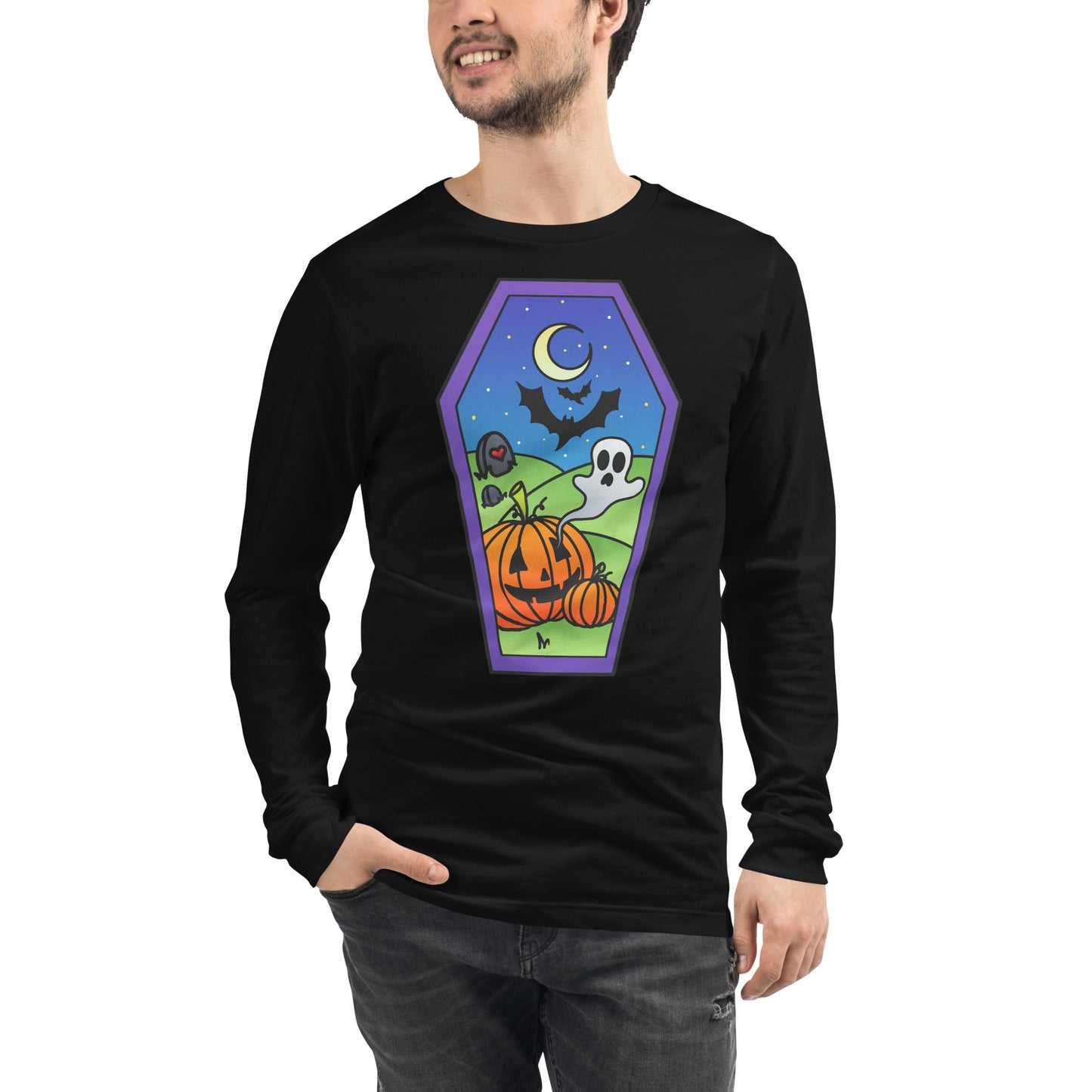 Pumpkins Have Ghosts? Unisex Long Sleeve Tee