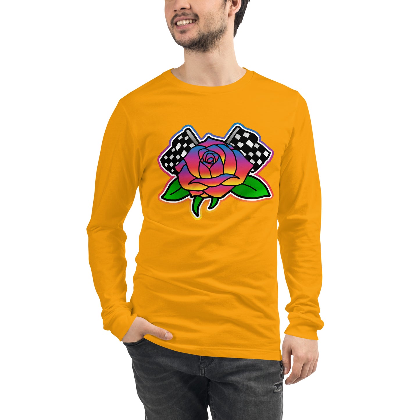 Rose to Victory Unisex Long Sleeve Tee