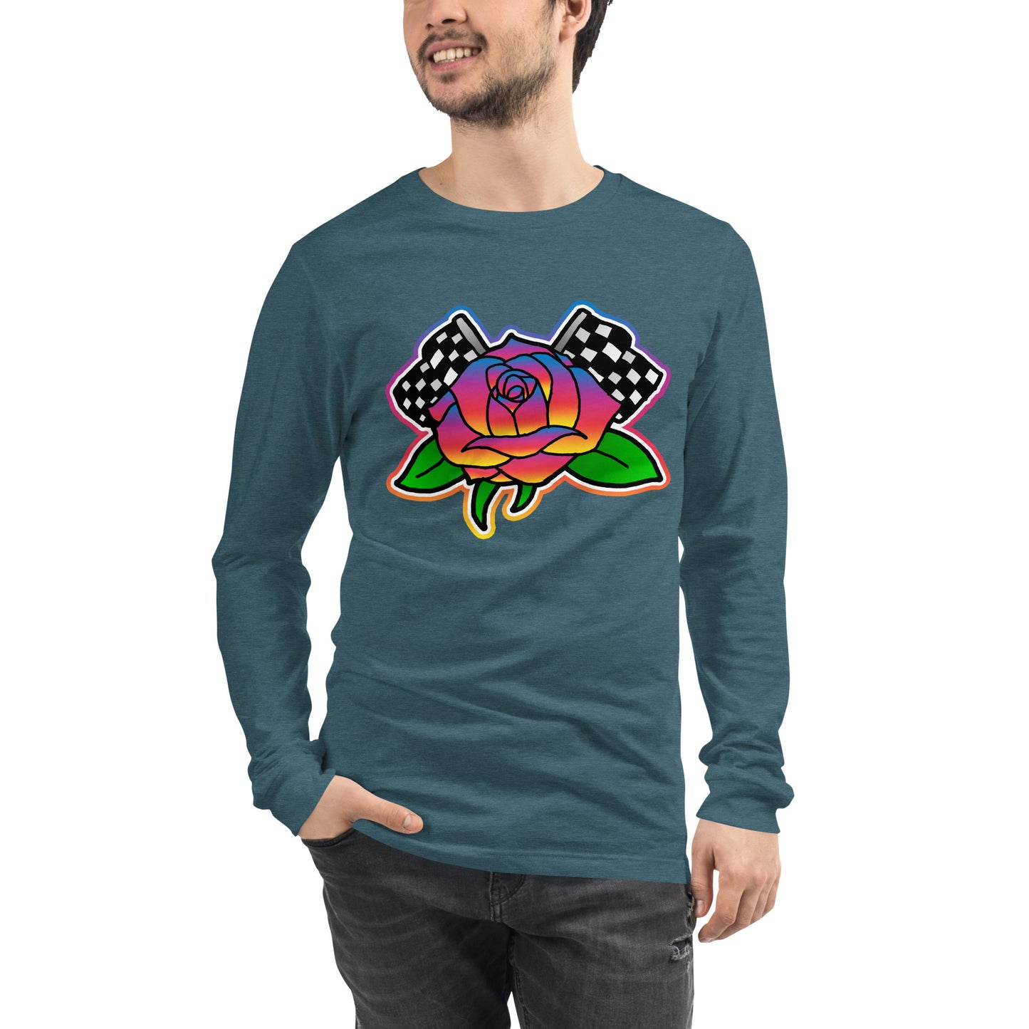 Rose to Victory Unisex Long Sleeve Tee