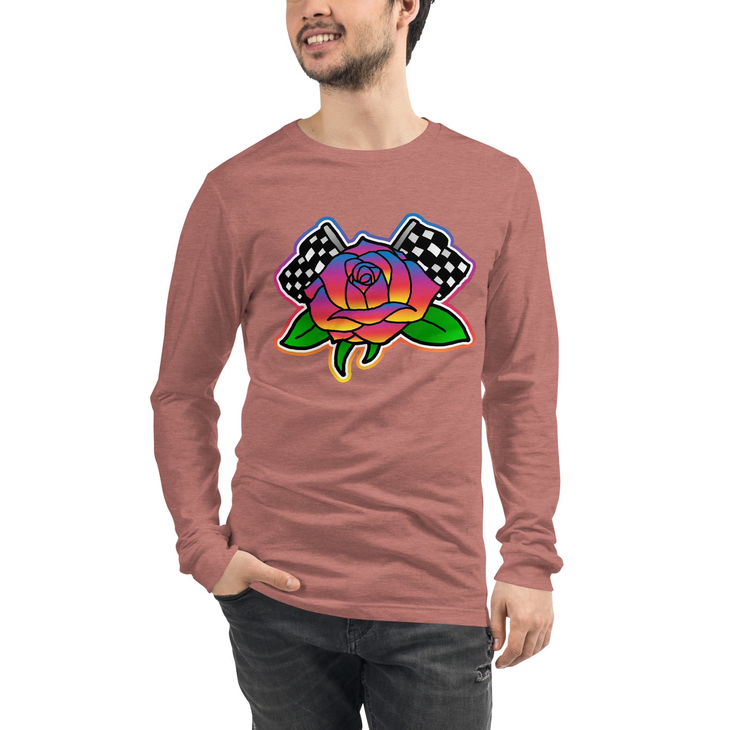 Rose to Victory Unisex Long Sleeve Tee