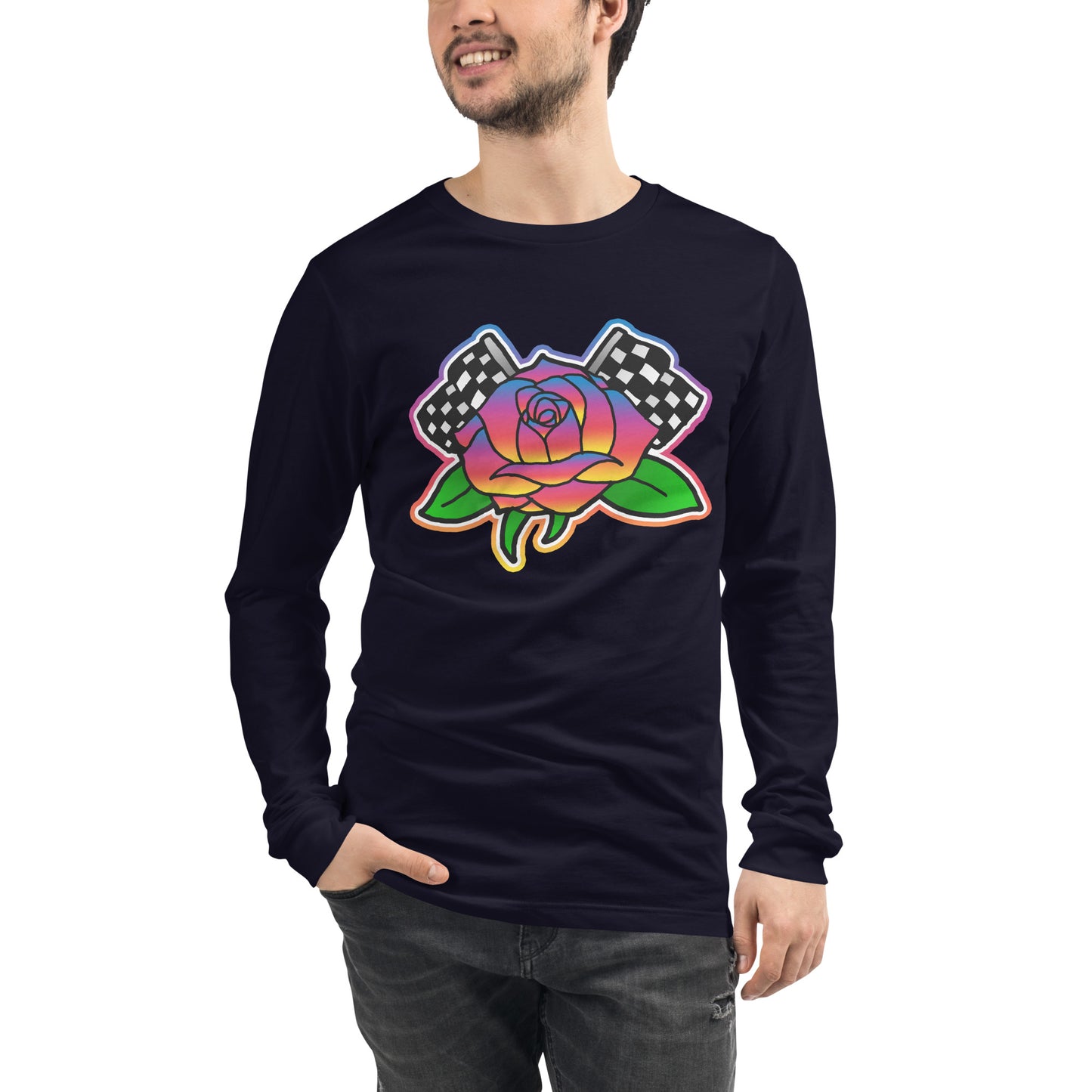 Rose to Victory Unisex Long Sleeve Tee