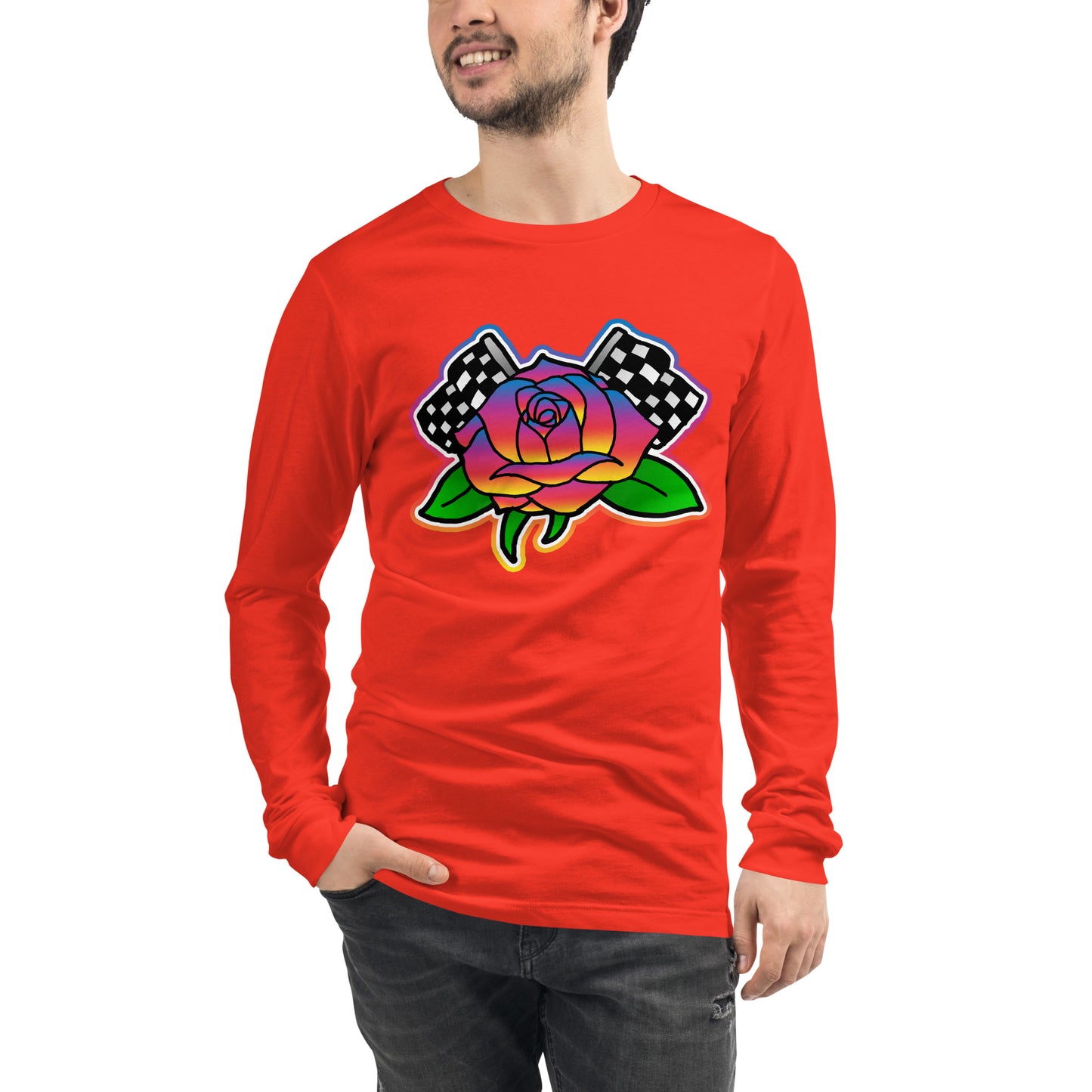 Rose to Victory Unisex Long Sleeve Tee