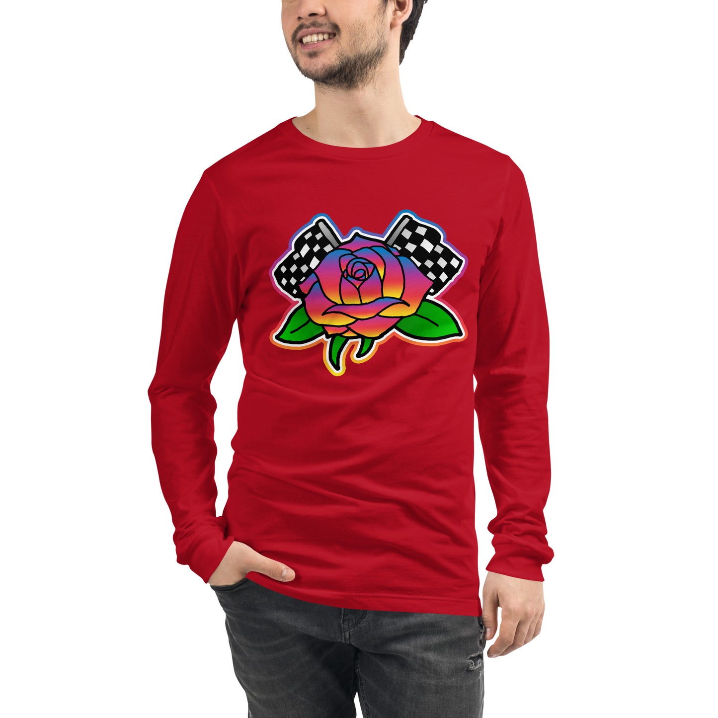 Rose to Victory Unisex Long Sleeve Tee