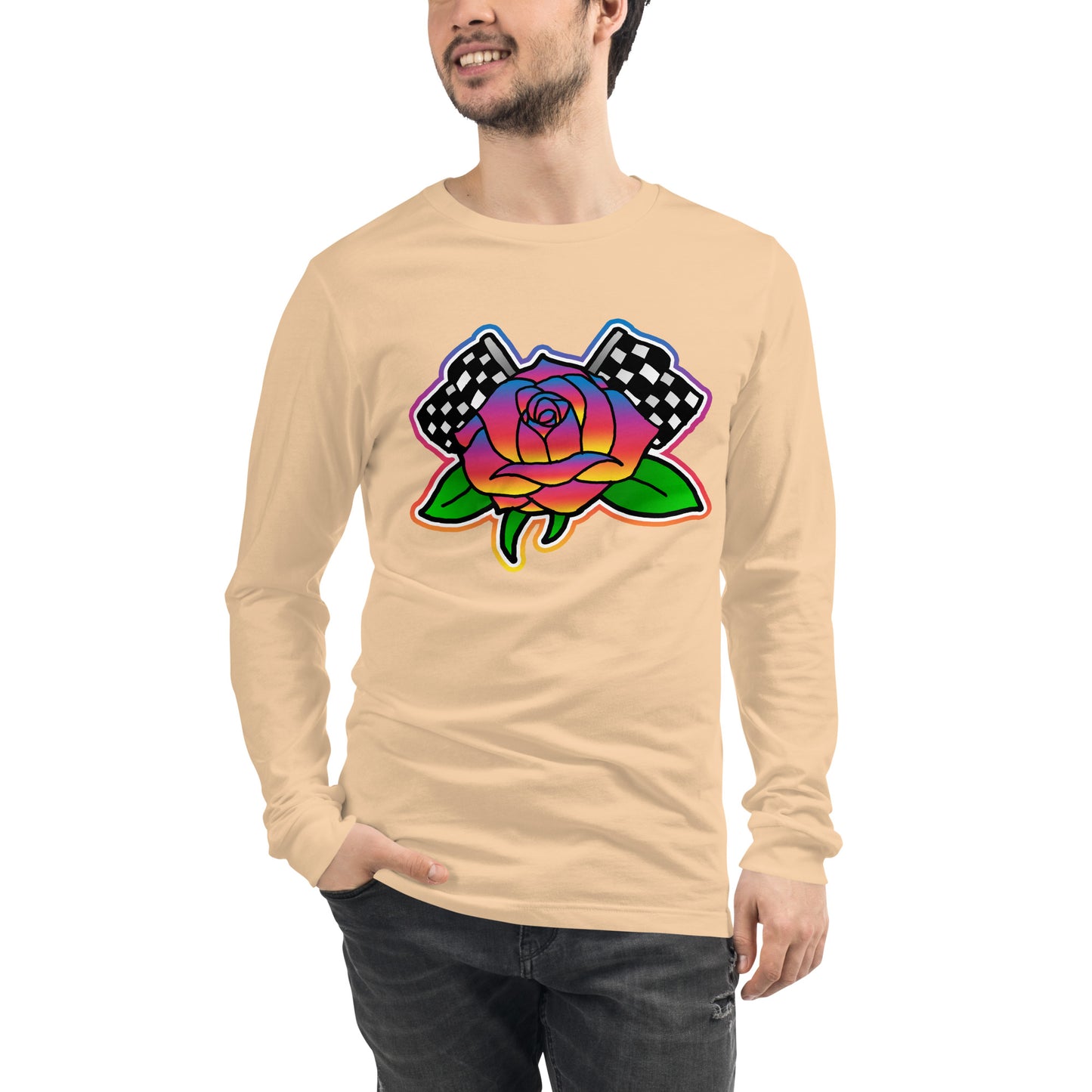 Rose to Victory Unisex Long Sleeve Tee