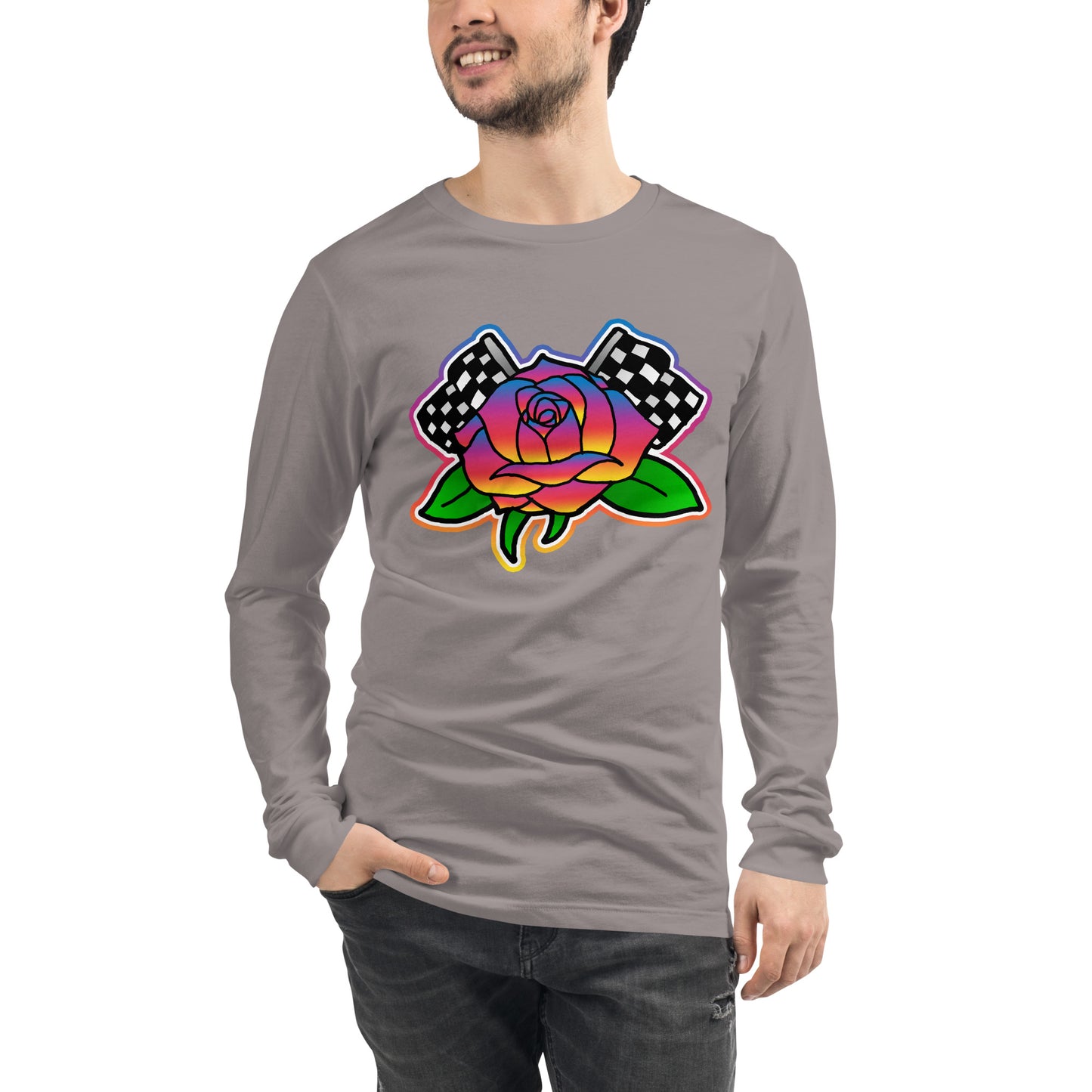 Rose to Victory Unisex Long Sleeve Tee