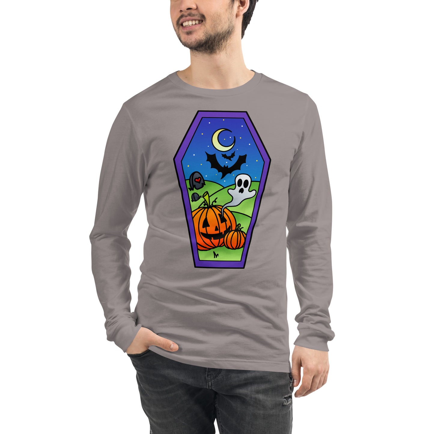 Pumpkins Have Ghosts? Unisex Long Sleeve Tee