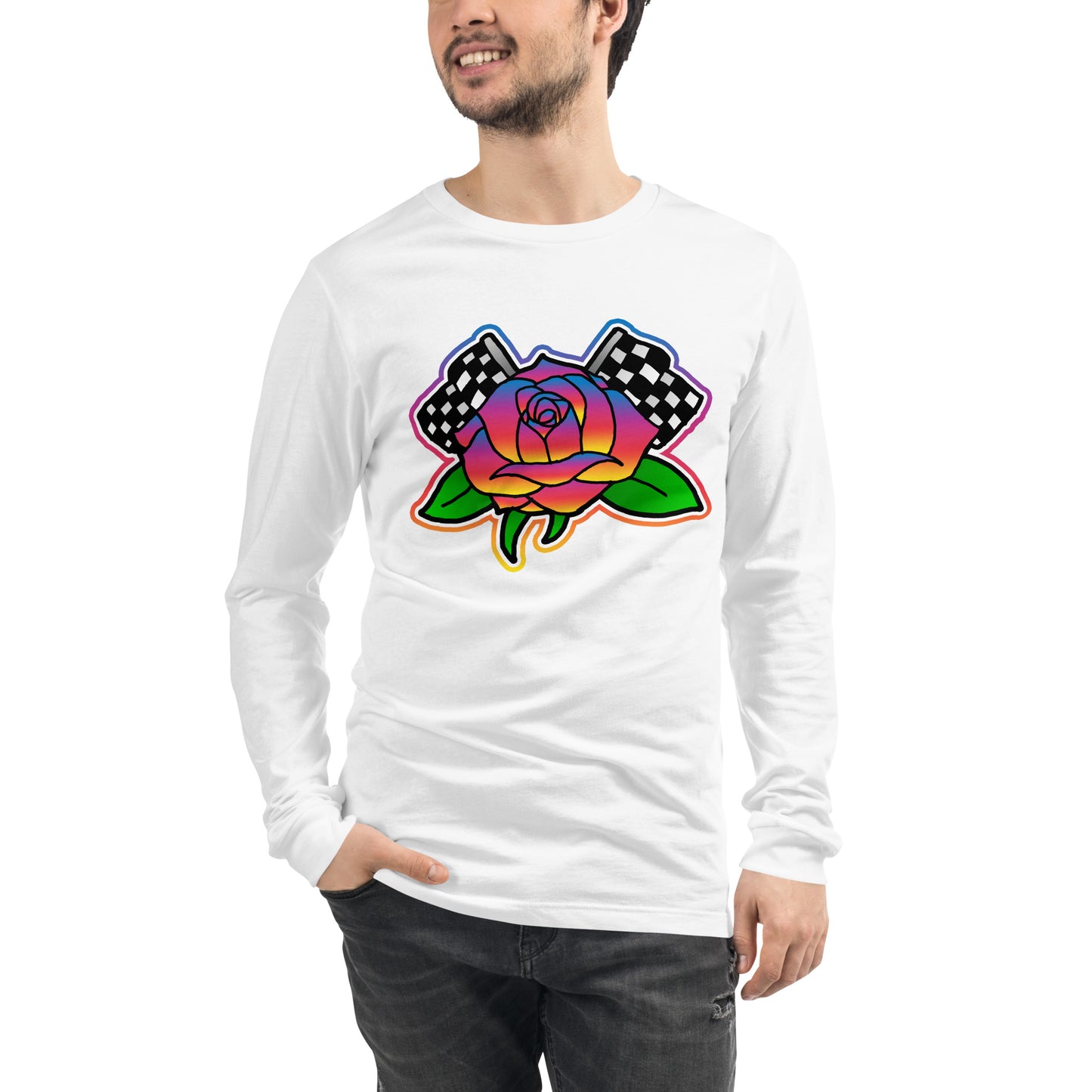 Rose to Victory Unisex Long Sleeve Tee