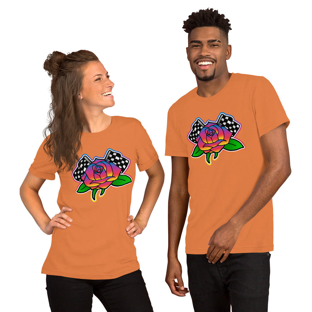 Rose to Victory Unisex t-shirt