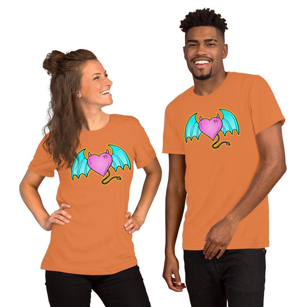 Devil of Love Unisex t-shirt