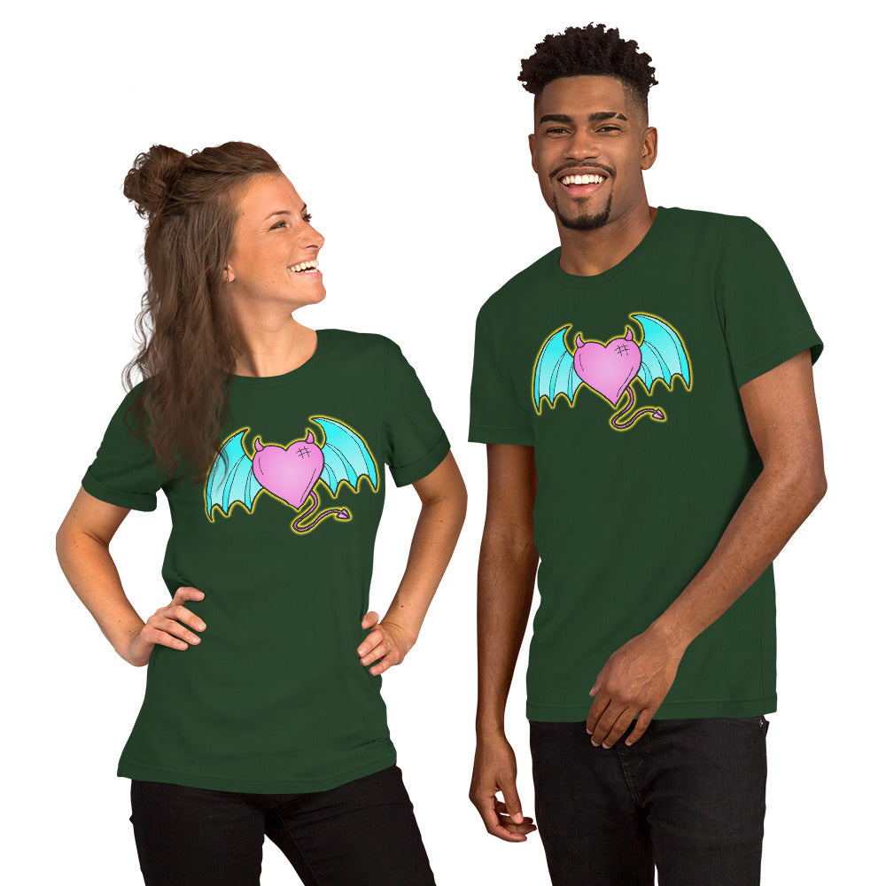 Devil of Love Unisex t-shirt