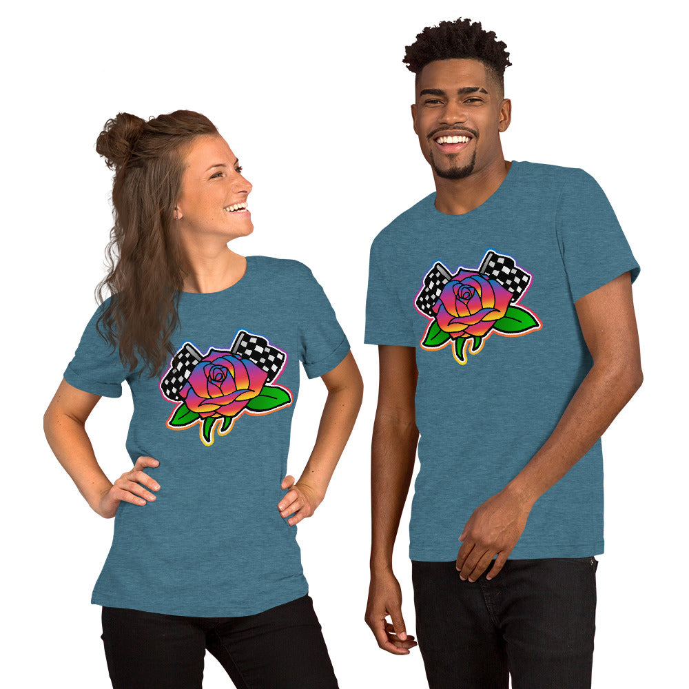 Rose to Victory Unisex t-shirt