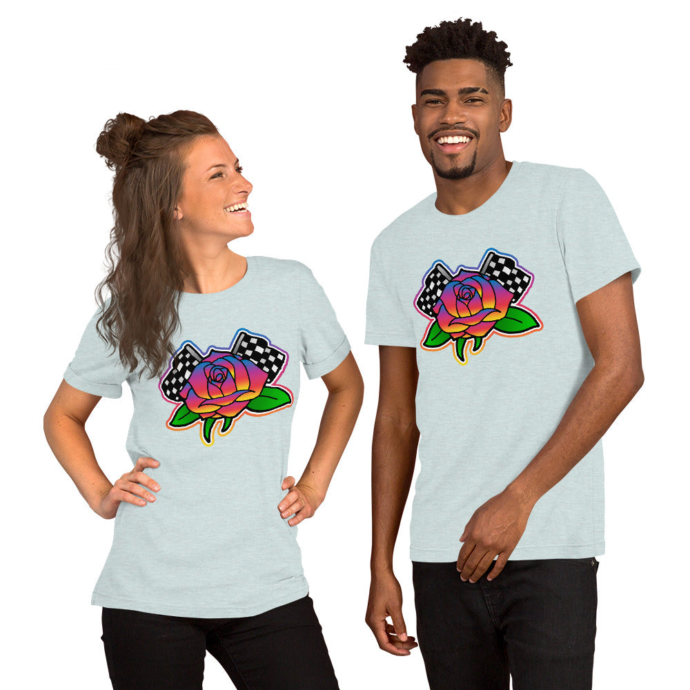 Rose to Victory Unisex t-shirt